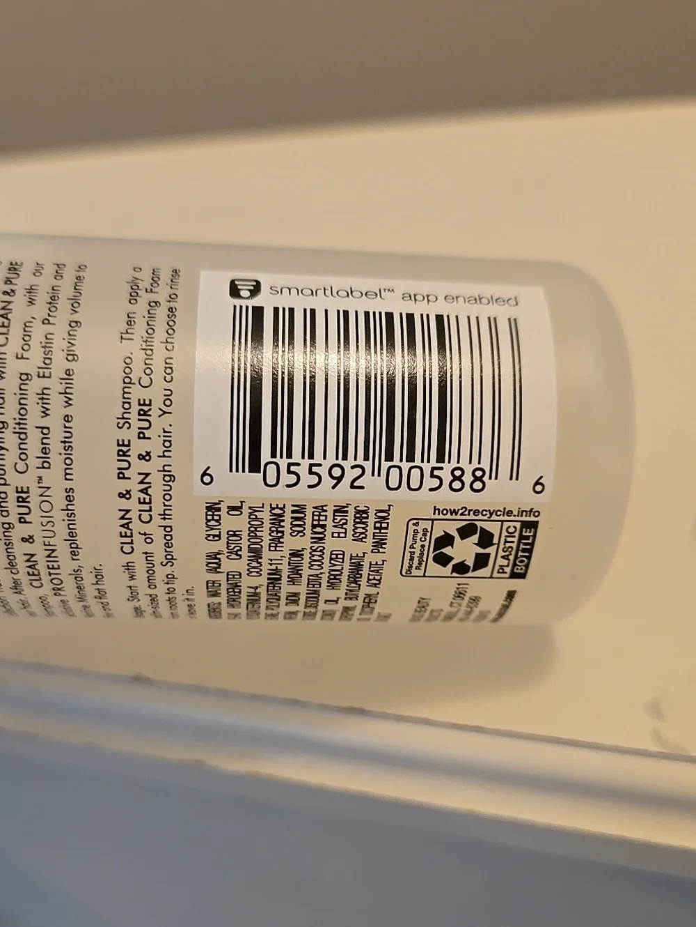 Nexxus Conditioning Foam Clean & Pure